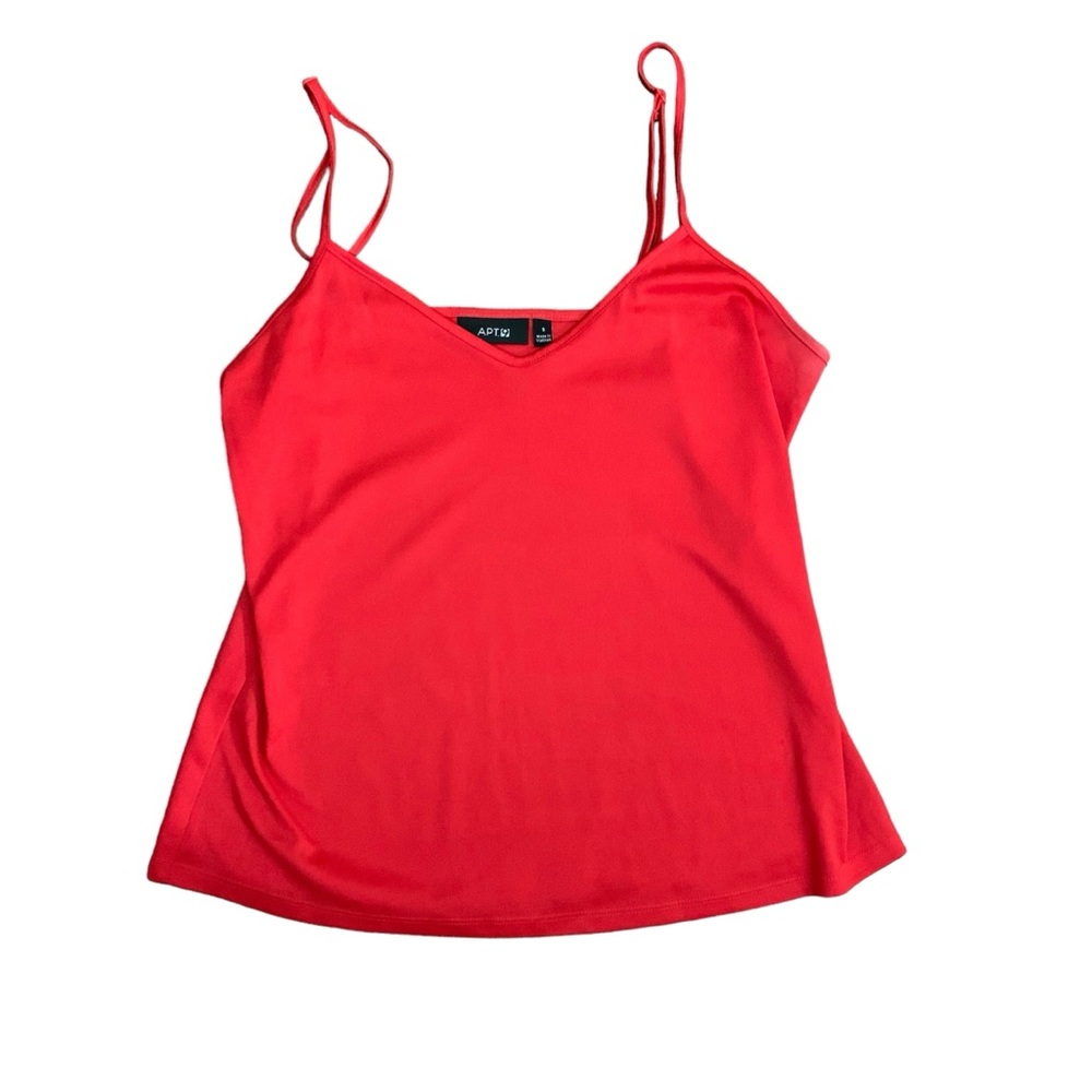 Apt. 9 Red Spaghetti Strap Tank Top Adjustable Straps Women’s Small